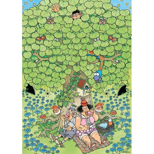 Puzzle Jumbo Disfrutando de un Picnic de 500 Piezas