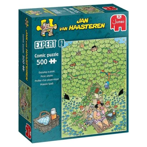 Puzzle Jumbo Disfrutando de un Picnic de 500 Piezas