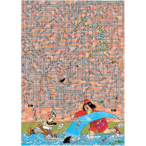 Puzzle Jumbo Dónde Está la Fuga de 500 Piezas