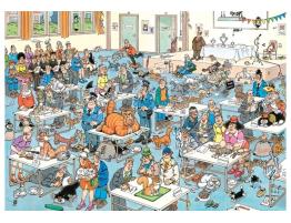 Puzzle Jumbo El Concurso de Gatos de 1000 Piezas