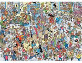 Puzzle Jumbo En la Peluquería de 1000 Piezas