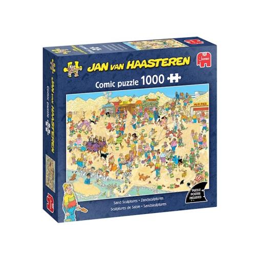 Puzzle Jumbo Esculturas de Arena de 1000 Piezas