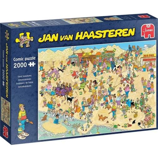 Puzzle Jumbo Esculturas de Arena de 2000 Piezas