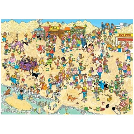 Puzzle Jumbo Esculturas de Arena de 2000 Piezas