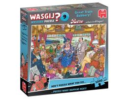 Puzzle Jumbo Mystery El Gran Robo del Tren de Wasgij  1000 Pieza