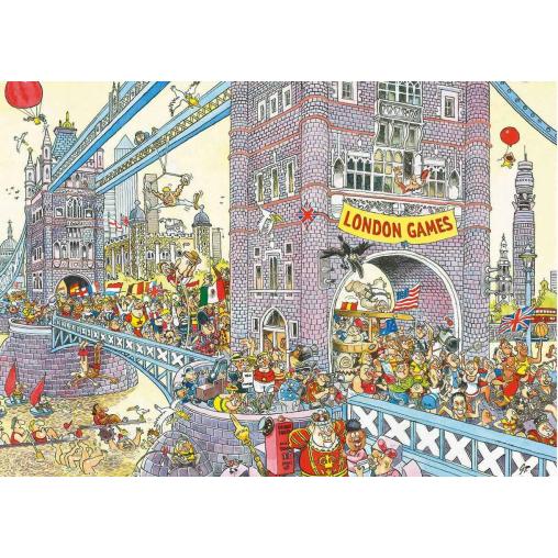 Puzzle Jumbo Mystery El Último Obstáculo de Wasgij  1000 Piezas