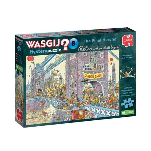 Puzzle Jumbo Mystery El Último Obstáculo de Wasgij  1000 Piezas