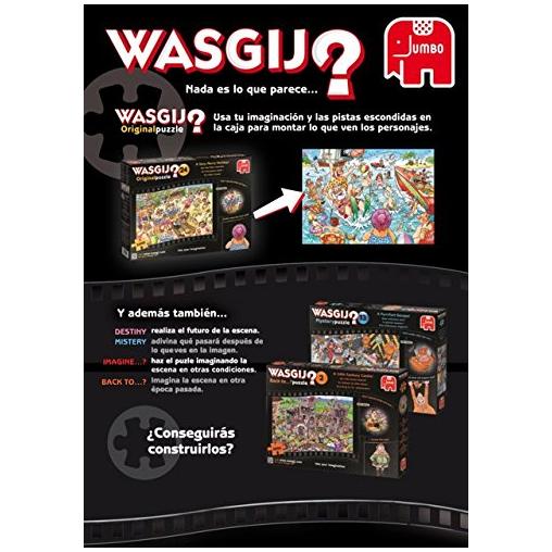Puzzle Jumbo Mystery Mundo de Maravillas de Wasgij  1000 Pieza