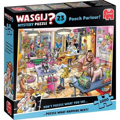 Puzzle Jumbo Mystery Peluquería Canina de Wasgij  1000 Pieza