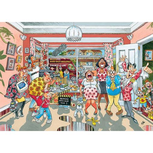 Puzzle Jumbo Original Mejoras en el Hogar de 1000 Piezas