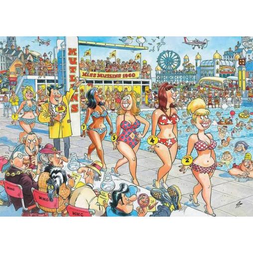 Puzzle Jumbo Destiny Supermodelos de 1000 Piezas