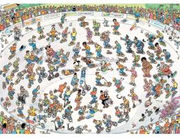 Puzzle Jumbo Patinando en el Skate Bowl de 2000 Piezas