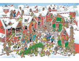 Puzzle Jumbo Pueblo de Papá Noel de 5000 Piezas