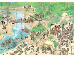 Puzzle Jumbo Tour por la Jungla de 1000 Piezas