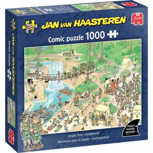 Puzzle Jumbo Tour por la Jungla de 1000 Piezas