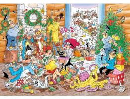 Puzzle Jumbo Una Navidad Lanuda de 500 Piezas
