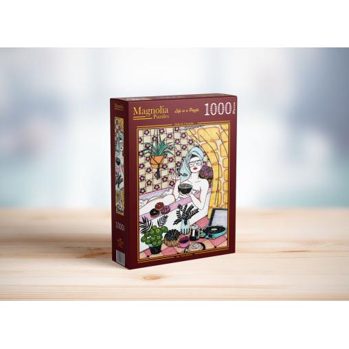 Puzzle Magnolia Baño y Cereales de 1000 Piezas