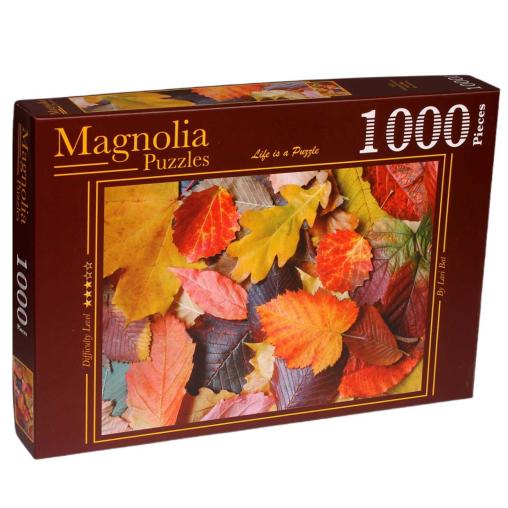 Puzzle Magnolia Hojas de Colores de 1000 Piezas