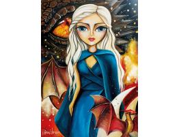 Puzzle Magnolia Madre de Dragones de 1000 Piezas