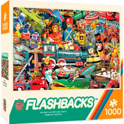Puzzle MasterPieces Juguetes Vintage de 1000 Piezas