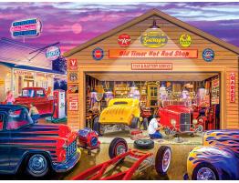 Puzzle MasterPieces Taller de Coches Vintage de 750 Piezas