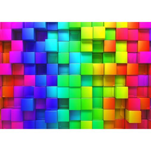 Puzzle Nova Cajas de Colores del Arcoíris de 1000 Piezas