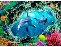 Puzzle Nova Entre Arrecifes de Coral de 1000 Piezas