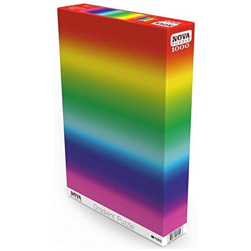Puzzle Nova Gradiente Multicolor de 1000 Piezas