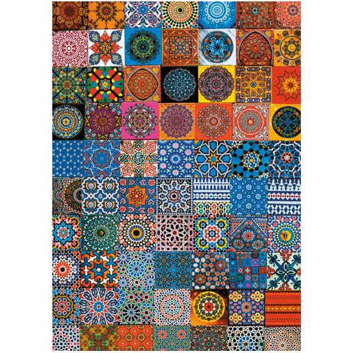 Puzzle Piatnik Imanes de Nevera de Colores de 1000 Piezas
