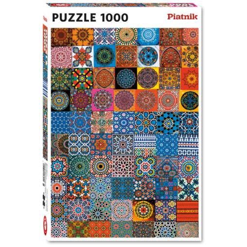 Puzzle Piatnik Imanes de Nevera de Colores de 1000 Piezas