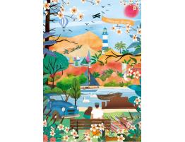 Puzzle Pieces and Peace Bienvenida Primavera de 1000 Pzs