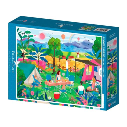 Puzzle Pieces and Peace Campamento De Verano de 1500 Pzs