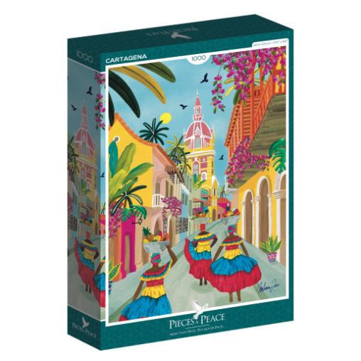 Puzzle Pieces and Peace Cartagena de 1000 Piezas