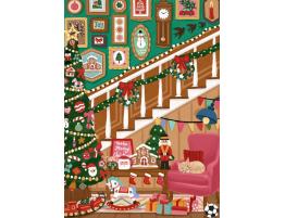 Puzzle Pieces and Peace Escalera De Navidad 500 Piezas