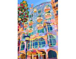 Puzzle Pieces and Peace La Hermosa Barcelona de 1000 Piezas