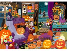 Puzzle Pieces and Peace La Hora De Las Brujas de Halloween 1500P