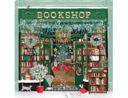 Puzzle Pieces and Peace Librería De Navidad de 1000 Pzs