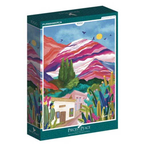 Puzzle Pieces and Peace Purmamarca de 1000 Piezas