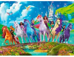 Puzzle Ravensburger Academia de Unicornios XXL de 200 Pzs