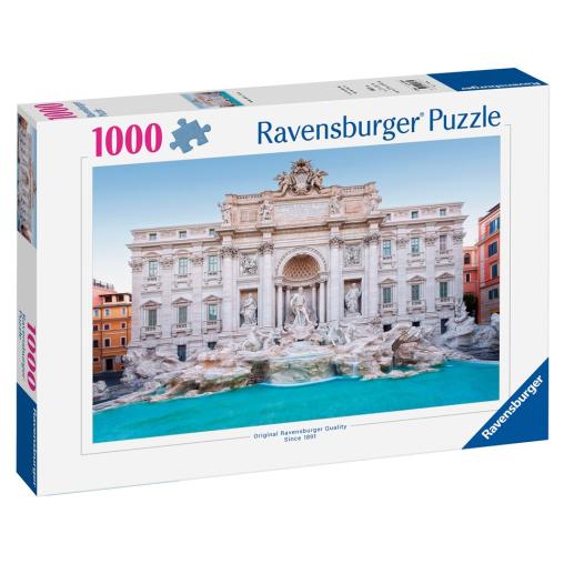 Puzzle Ravensburger Fontana de Trevi, Roma 1000 Piezas