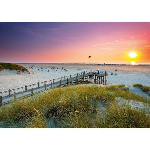 Puzzle Ravensburger Atardecer sobre Anrum 1000 Piezas