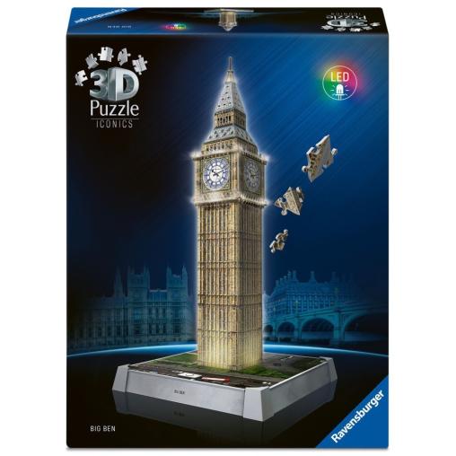Puzzle Ravensburger Big Ben Night Edition Led 3D 235 Piezas