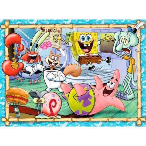 Puzzle Ravensburger Bob Esponja XXL de 200 Pzs
