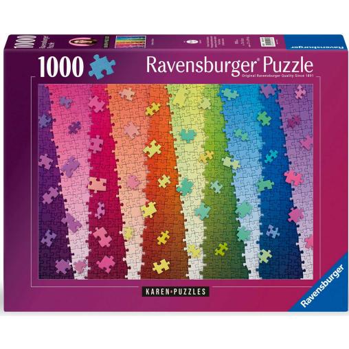 Puzzle Ravensburger Colores sobre Colores 1000 Piezas