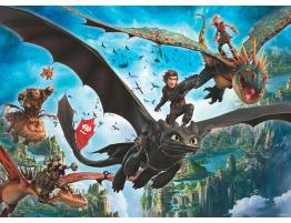 Puzzle Ravensburger Como Entrenar a tu Dragon XXL de 150 Pzs