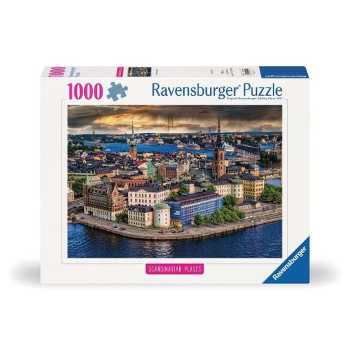 Puzzle Ravensburger Estocolmo, Suecia de 1000 Piezas