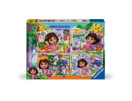 Puzzle Ravensburger Dora de 4x42 Pzs