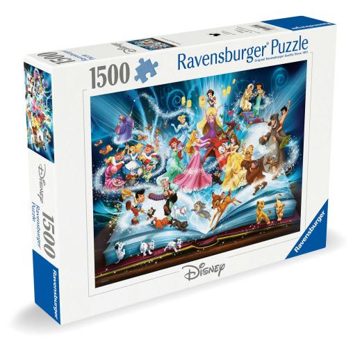 Puzzle Ravensburger El Libro Mágico de Cuentos Disney 1500 Pzs