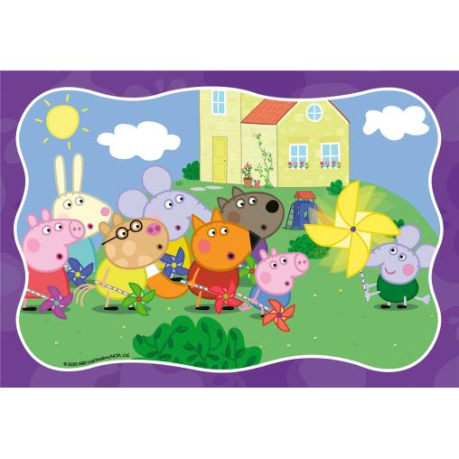 Puzzle Ravensburger La Hermana de Peppa Pig de 2x24 Piezas