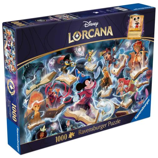 Puzzle Ravensburger Lorcana Disney: Acero de 1000 Pzs
